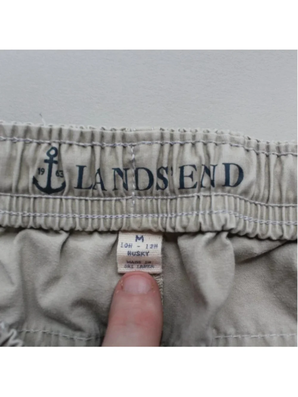 Lands’ End Tan Boys Shorts